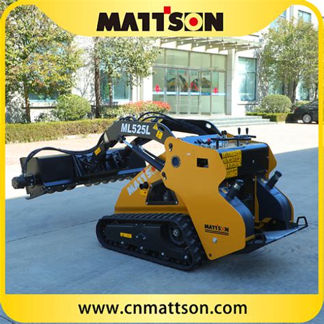 mattson skid steer loader|Mattson ML525L Mini Skid Steers With Backfiller And Auger.